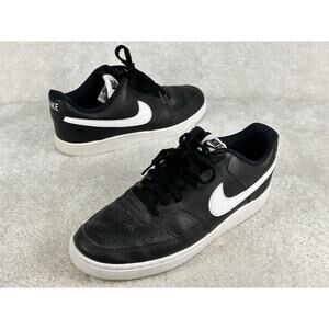 Nike Shoes Men’s Sz 8.5 Court Vision Next Nature Low Black White CD5463-001